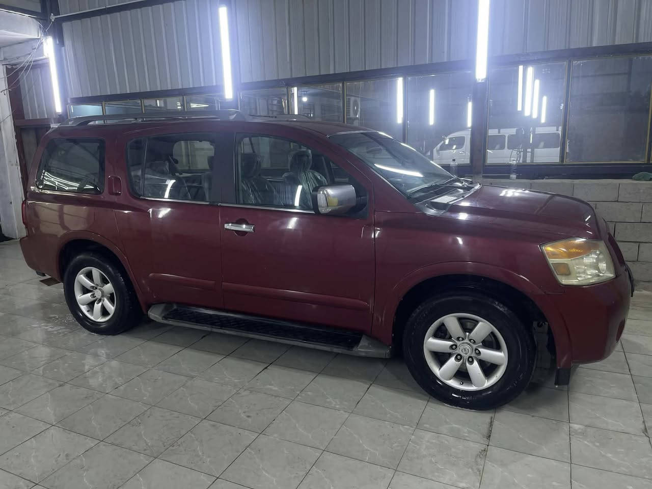 للبيع
نيسان  ارماده موديل 2008
 وارد أمريكي. فقط جاملغ. خلفي  مصبوغه حزام جماليه فقط 
 السياره  كشنات. سياحي منفصل 
كشنات مخمل 
 حدادية. جديده كامله  100‎%‎
تخم تاير جديد 100‎%‎ 
كهربائيات كلها شغاله 
 تحكم كله شغال
 رقم بغداد دولي. /بسمي 
اتصال فقط 
اتصال فقط 
اتصال فقط 
كل التفاصيل كاتبهن  

‭0771 118 0494‬

‭0781 444 3374‬

عنواني / كوت. /مركز المدينه
