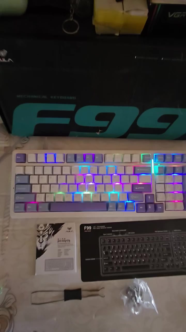 سلام عليكم ورحمة الله وبركاته 
من رخصة الادمن متوفر كي بورد f99 بهل جمال جديد غير مستخدم للمهتم حط سعر وبل العافية يم اعلة سعر ابيع يوجد توصيل


**إذا كنت صاحب هذا الإعلان وتريد حذفه لأي سبب، رجاءا أرسل رسالة إلى الدعم الفني**