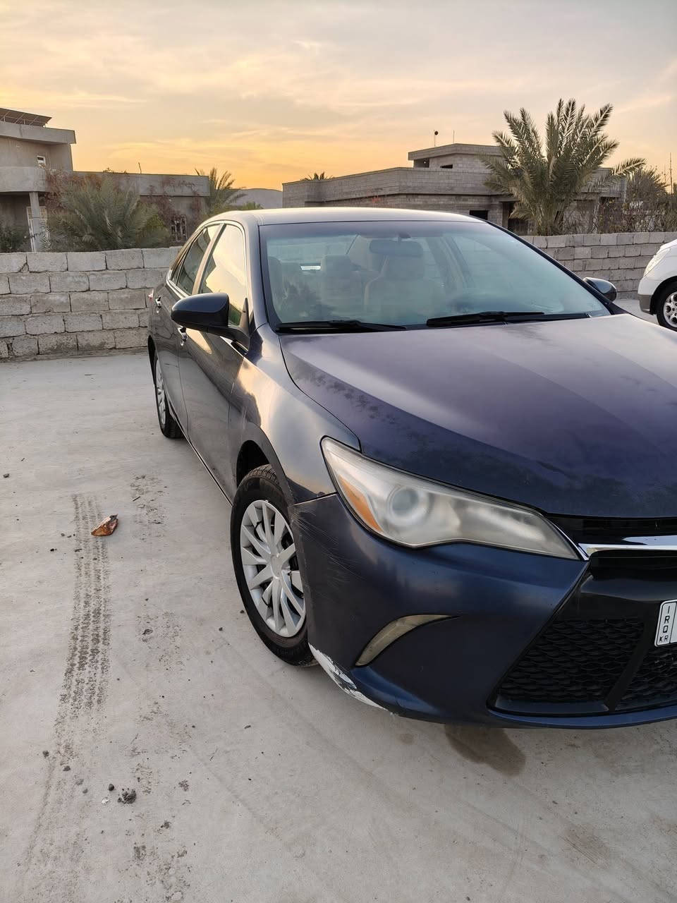 كامري LE موديل 2017
رقم سليمانية سنوية لل29بأسمي
گير محرك شرط 
الضرر جاملغ وبنيد وجاملغ الثاني كلير
السعر 138
وبي مجال قليل
الهاتف ***********
