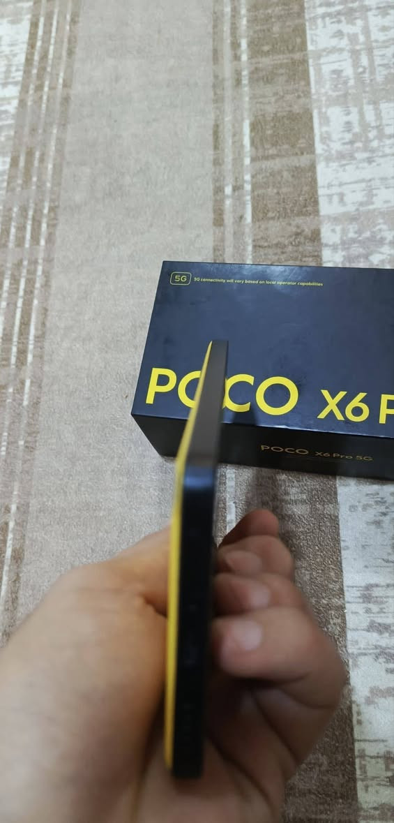 سلام عليكم 
POCO x6pro
للبيع ذاكره512
بوبجي120
السعر خاص متواجد خاص ورقم ‏‪***********‬‏
العنوان فلوجه
