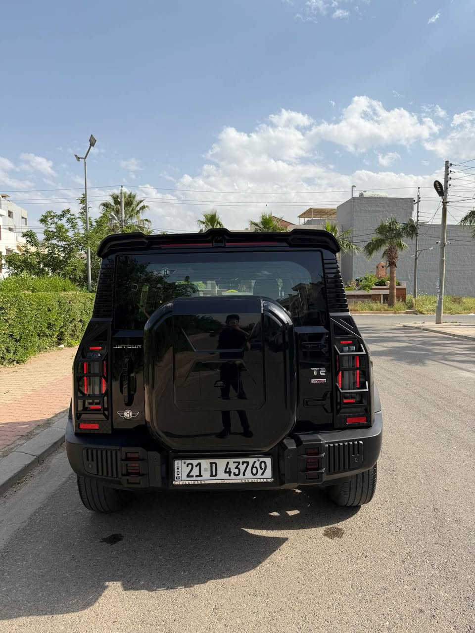 Jetour T2 
🔥سعر 256$وەرەقە🔥
مودیل2025
28,000KM
5سال ضمان شەریکە هارلم
کلین تایتل بدون صبخ 
رقم سلیمانی »مکان اربیل
کمالیات 
محرک20Tتوربو
دەبل اکسل 4*4
فول فول مواصفات
***********
***********
***********
واتساپ أربيل, العراق
