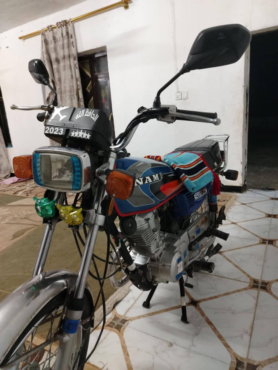 سلام عليكم شباب
دراجه للبيع 2023
دراجه مكفوله كفاله عامه 
دراجه خير من الله 
أوراق كاملة 
نضافه فول 100/100
الشراي بي خير ويدلل مكلف بل نشر 
 تصل صاحب درجه ***********
