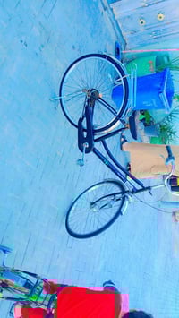 بايسكل جديد حجم ٢٧مكاني بدايت ابلخصيب السعر ٧٥ واذا اكو مراوس بازغر من...