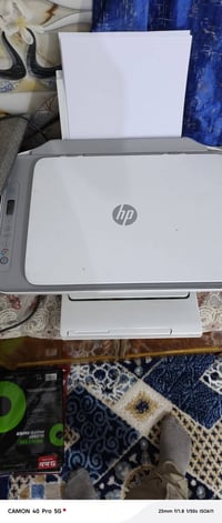 طابعه HP DeskJet 2720 للبيع السعر 50الف  وبيها مجال جميع الملحقات اللي...