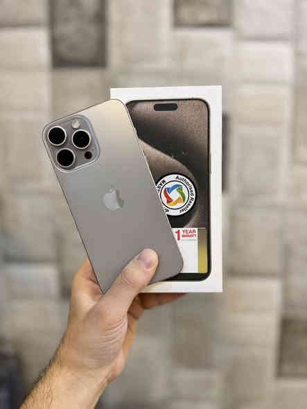 15 برو ماكس شرق اوسط ماستر
ذاكرة 256

بطارية 85

نظافة 100%

ملحقاتة كارتونه 

لمعرفة السعر او الاستفسار الاتصال واتساب
*********** ☎️

العنوان الديوانية / قضاء عفك
