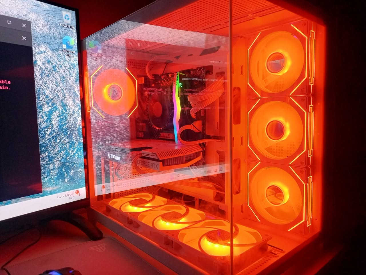 تجميعة جديدة، فول نظافة، سعرها مليون و135، قفل
كرت الشاشة : RTX 3060 12G Zotac gaming 

المعالج : CORE i5 12400f جديد

المذبورد : asus h610 m-k جديدة

الرامات : تي فورس 16g rgb 3200، سرعتها 16cl جديدة

التخزين : m.2 واحد تيرا بايت nvme من ليكسر جديد

البور سبلاي : واط gold 850 فور مودرلر من Segotep جديد ( بوقتها ما لگيت هيج بور بهيج مواصفات بواطية اقل، فجبت هذا، بس هذا هم زين تكدر تشد عليه كروت عليا بدون ما تطور بور او شي)

الكيس : حوض ابيض، ومراوح rgb سبعة و وياه هاب كلشي جديد

سعرها مليون و135 والسعر قفل مابيه مجال تجميع من الصفر وقطعة قطعة والتجميعة جديدة كل القطع بالكراتين والوصولات هم اذا تريد، إلا الكرت الوحيد المستعمل واستخدامه بالفول مارك موجود كدامكم، وكلها بيضة عدا الرامات 

 رقمي للتواصل: ***********، او راسلوني خاص

توصيل متوفر لكل المحافظات
