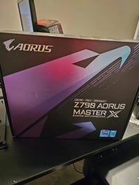 Z790 Aorus Master • جديدة بالكارتون • جيل ١٢-١٤