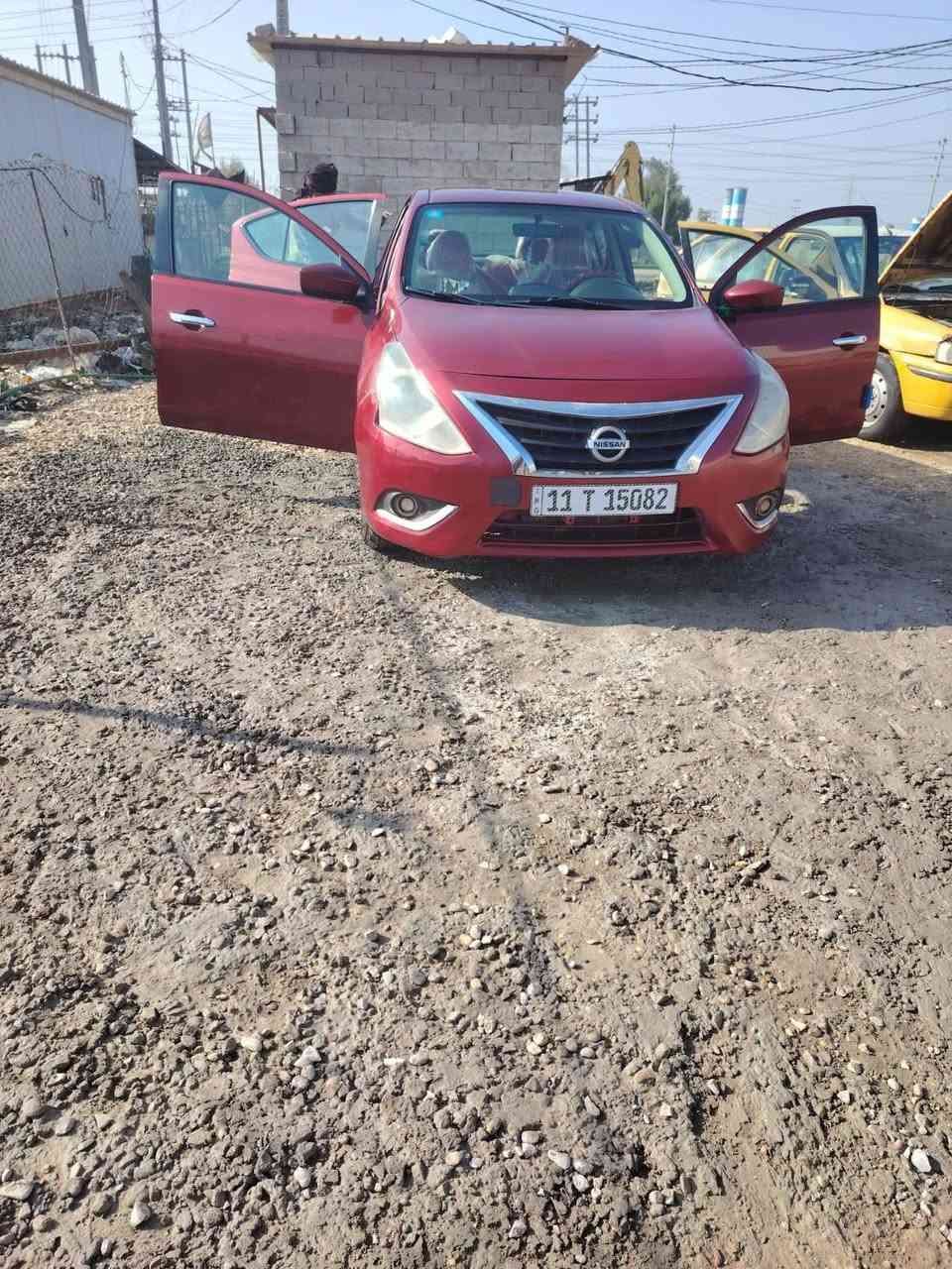 السلام عليكم للبيع نيسان فيرسا موديل 18 وارد امريكي بيها بنيد مبدل سياره شرط كير محرك حداديه تخم تاير رقم بغداد تحويل 
شوكت ماتريد ديوانية قضاء 
الحمزة اخوان مكلف بل نشر    
 85وبها مجال   رقم راعيها ***********
