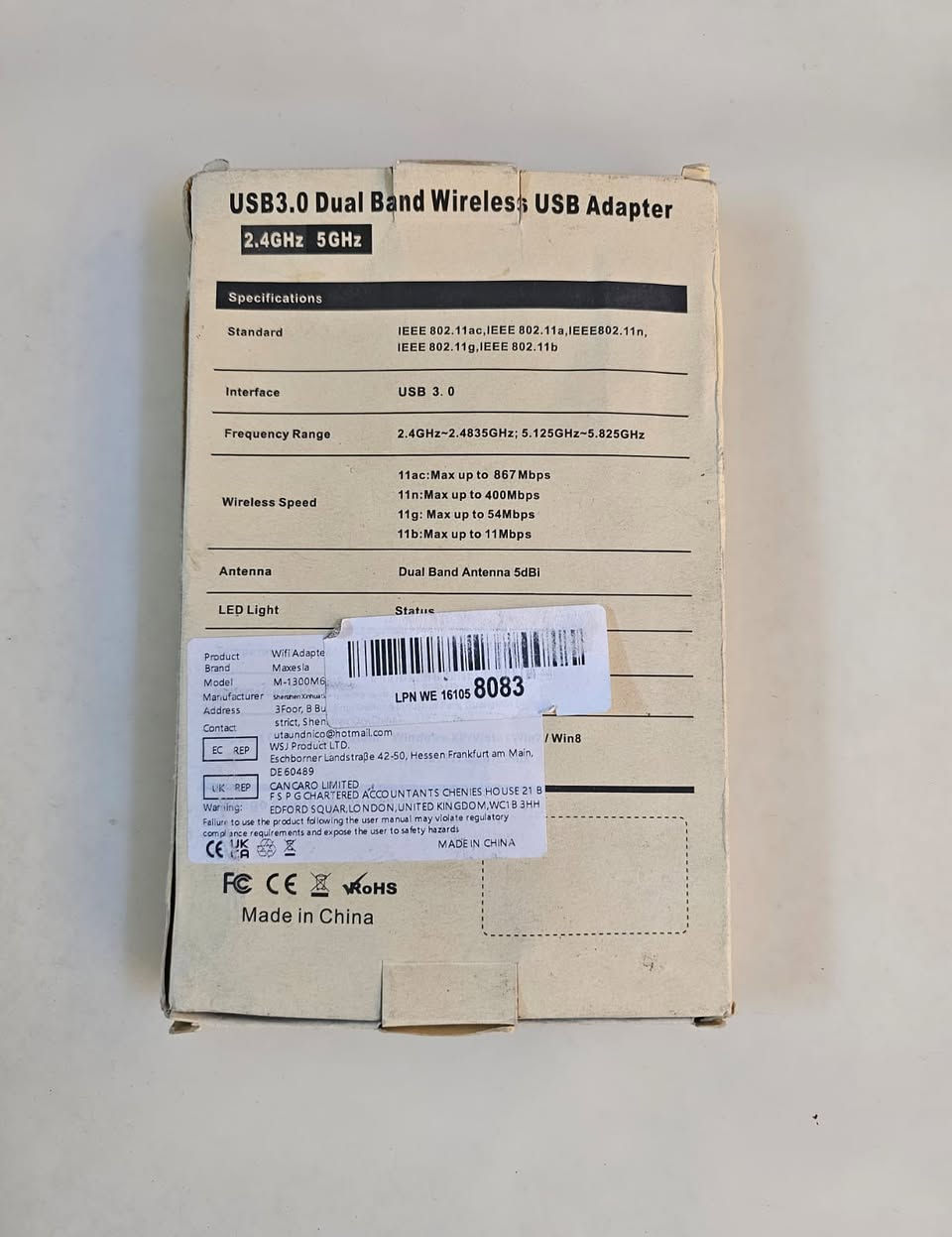 السلام عليكم 

محول واي فاي 

السعر 10 الاف 

التفاصيل داخل الصور / للتواصل *********** واتس اب توصيل بغداد (5) آلاف محافظات (6) الاف للمزيد زوروا صفحتنا على الفيس بك 

https://www.facebook.com/profile.php?id=61560710157601
