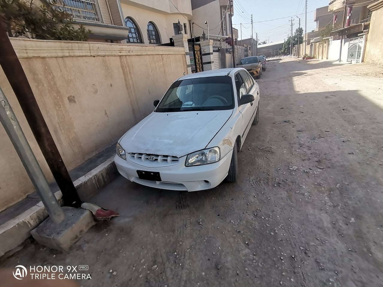 السلام عليكم  سياره فيرنا اكسنت  مكينه تبريد حداديه كلهه جديد عنواني حله رقمي ***********
