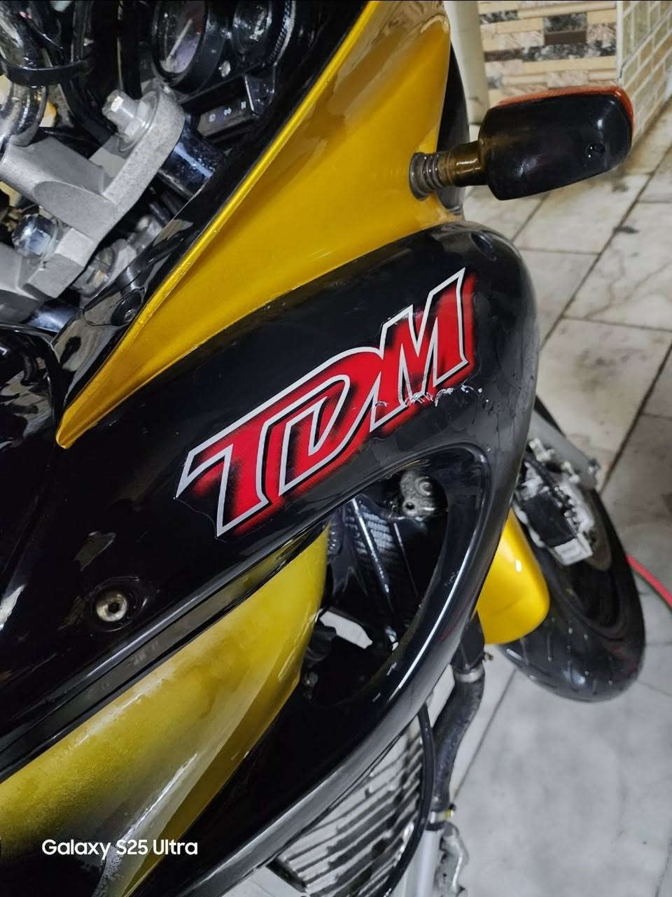 🔥 للبيع بطح ياماها Yamaha TDM 850 🔥

دراجة مرتبة ونظيفة جداً
محرك 850 سيسي لو 900  مكفولة 💪
سحب قوي وصوت مرتب وثبات عالي بالطريق

✅ استخدام شخصي
✅ مكفولة كلها
✅ دبل صالصنة 
✅ شكل رياضي
ماخذه من المعرض قبل شهر ب 24 ورقة
البيع للجاد فقط
اريدها السعر  22$ ورقة بيها مجال بسيط 
📍بغداد البنوك 
📩 التواصل 
***********

الدراجة فقط مكاتبة 
*الدراجة لا تسجل في دوائر المرور الكونها ادوات*
