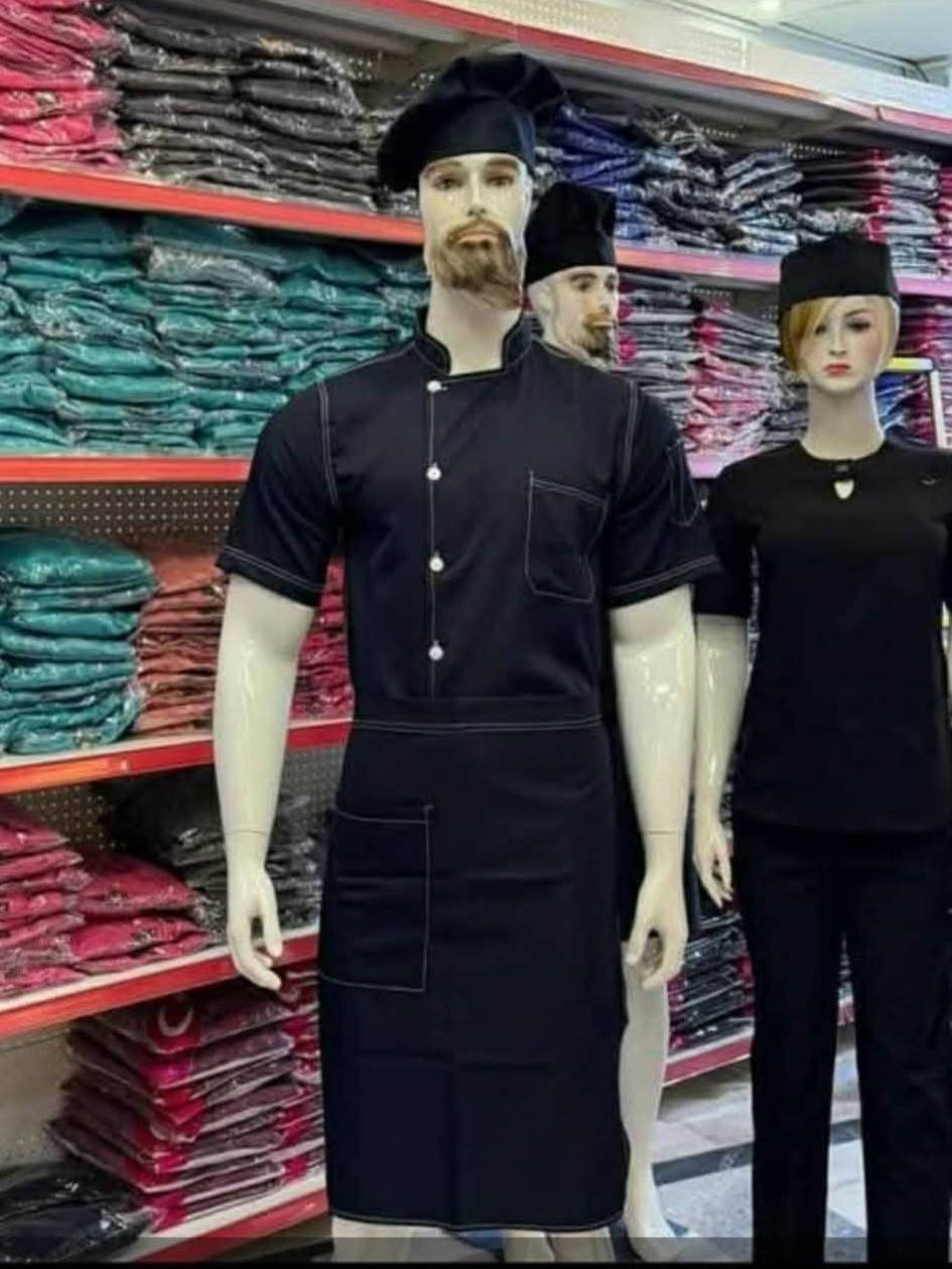 رجعنه وياكم بالموديلات الجميله والمرغوبه
ملابس مطاعم، قمصان مطاعم، 
توفر من جديد قمصان مطعم

قياساات 
S/m/L/xl/xxl/3xl
 القميص ردن ونص ردن
متوفر مريله، وطاقيه، وتيشرات، وتطريز، وزره، ✌️

متوفر سكراب قطعتين للعمال
 
في حال اخذتو سيت كامل عليه تخفيض 🩵

متوفر تطريز

متوفر سليبر  طبي رجالي 

للحجز مراسله واتساب ***********
توصيل بغداد 5
محافظات 5

