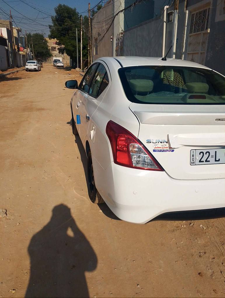 سياره للبيع نيسان صني مصري موديل 2025ماشيه 6000مكفوله كفاله عامه بسم الشركه معرض النجف القديمه مكاني نجف بلحولي قرب الملعب *********** النجف, العراق
