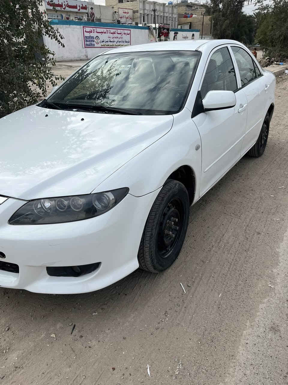 البيع او مراوس حسب القناعه سياره مازده مديل 2003 مصبوغه عام جماليه سياره كله بلاديه كير مكينه جديده دواخل سياره حلوه مكاني الدولعي رقم ***********
