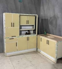 كاونتر أرضي • متر ونص • سنك مرمر صناعي