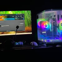 كمبيوتر تجميعة • يو بي اس 1kv • سماعة هايبر اكس