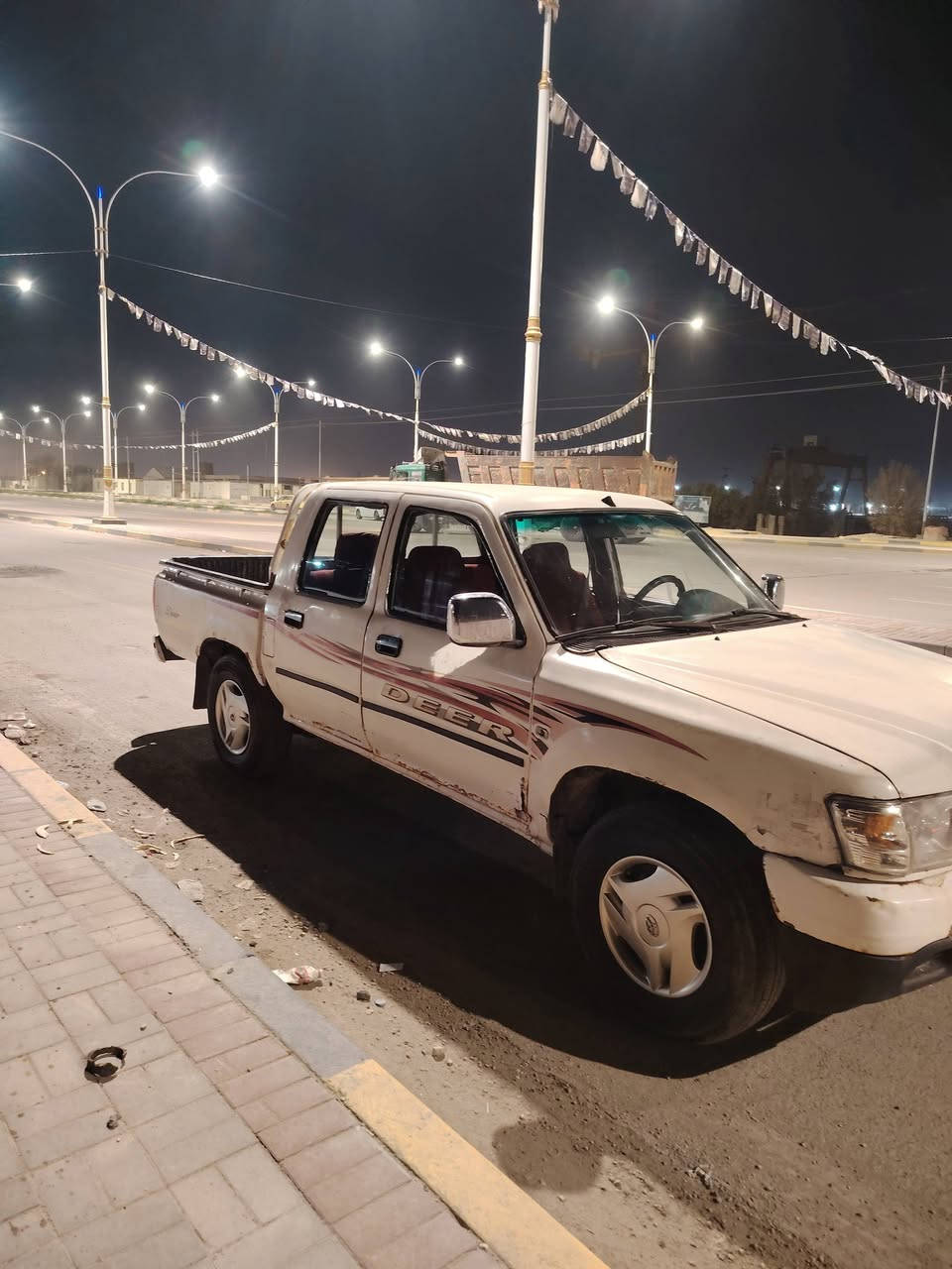 سلام عليكم 
دير 2008 سياره مكفوله كفاله عامه من الضربه وكير ومحرك شاصي اكسن مداور بسمك ثاني يوم بمحافضتك سياره خير من الله شغل وطلع وين ماتريد كهربائيات كله شغاله تخم تاير  الاستفسار *********** بيع فقط السعر 34$وبيه مجال المكان السماوه المركز
