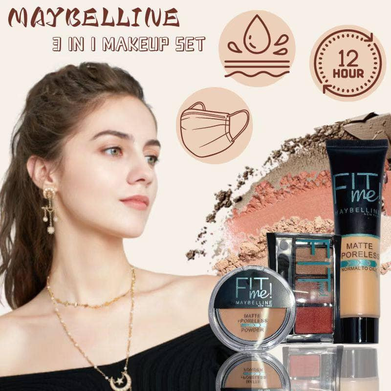 مجموعة مكياج فت -مي الجديدة 3 في 1
كل الي تحتاجيه لمكياج مرتب وأنيق بمنتج واحد بس!

تتكون المجموعة من:
 بودرة للوجه تعطي نعومة ولمسة مخملية
 كريم أساس سائل بتغطية كاملة يوحد لون البشرة
باليت ظلال عيون بألوان حلوة ويجي وياها فرشاة سهلة الاستخدام

الحجز خاص


**إذا كنت صاحب هذا الإعلان وتريد حذفه لأي سبب، رجاءا أرسل رسالة إلى الدعم الفني**