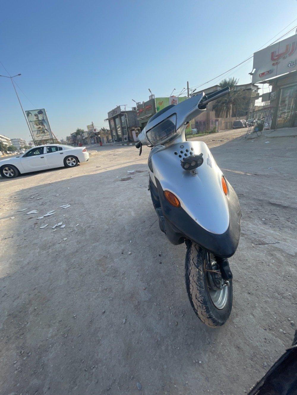 دراجه 9 زروف ما مفتوحه نضيفه كامله كهربائيات سلف هندر هورن كلوبات عداد بانزين مضخمات كامله مكلمه العنوان البصره الفنجانيه