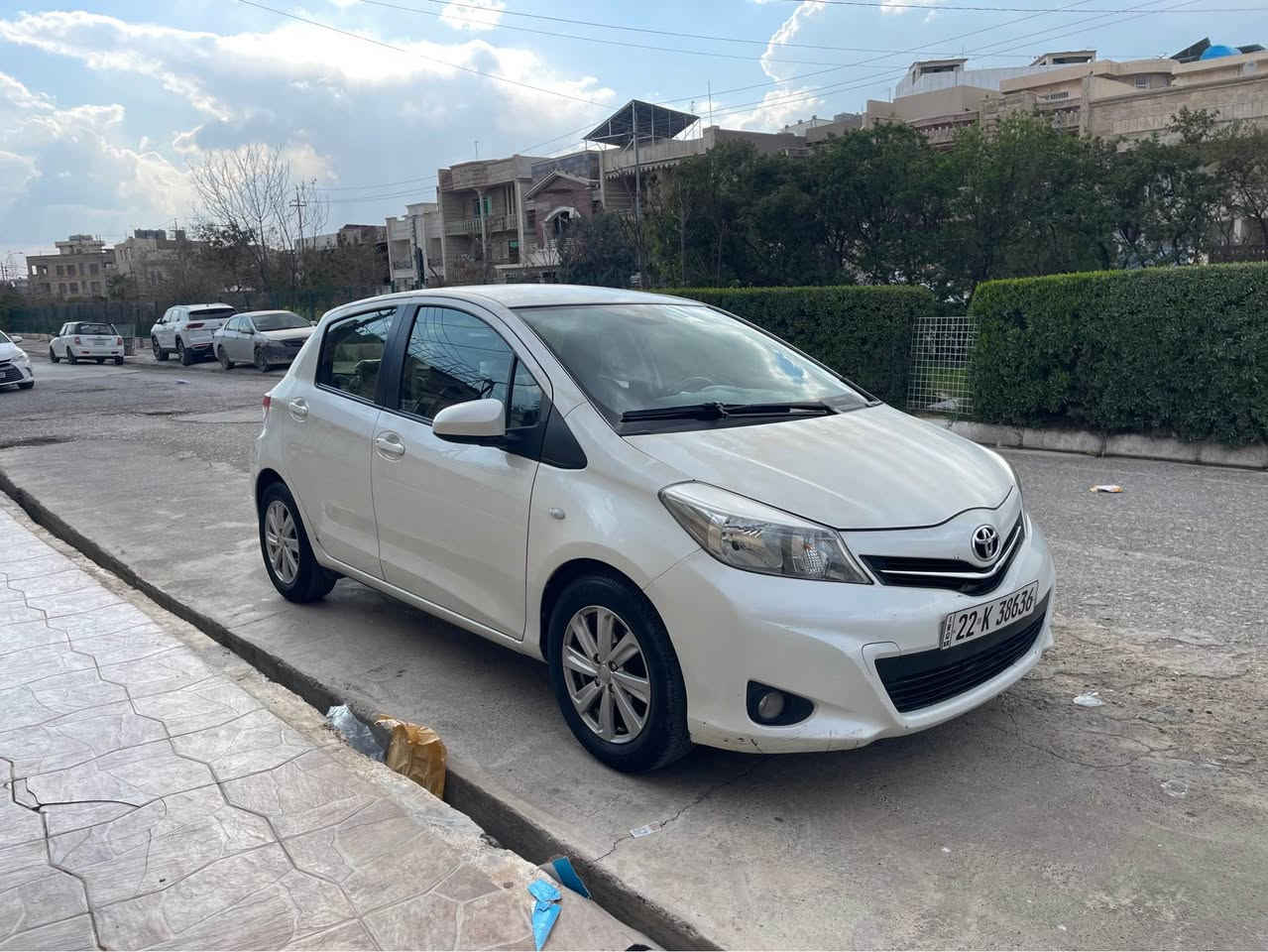 تويوتا يارس موديل 2014 خليجية مكينه بچوك 
سيارة ملاحظه دوو پارچه صبغ رقم أربيل بسمي  
رقم الهاتف *********** أربيل, العراق
