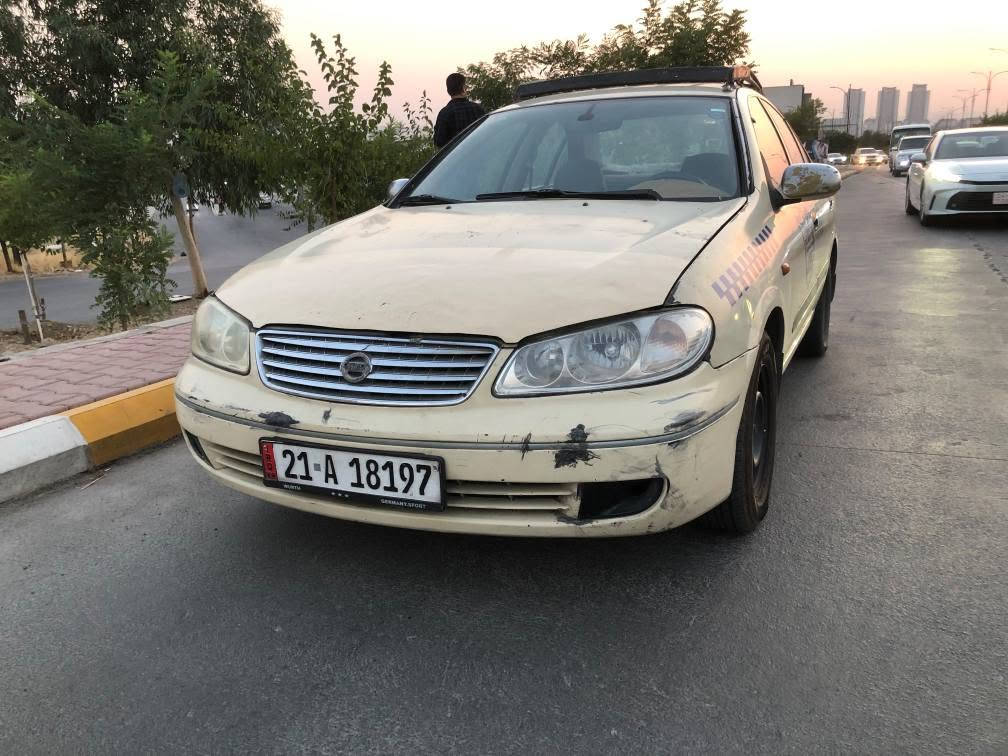سلام علیکم
نیشان سەنی 2005 تاکسی بۆ فرۆشتن
گێڕ و مەکینە و تیرید بە شەرت
ناو ڕەش مەکینە سپی گێڕ عادی
سەیارەکە ماڵی دۆستە
وایە و پارتی لۆک
نرخی 80 گەڵا و مەجالێکی برایانە
***********
لە سلێمانی السليمانية, العراق
