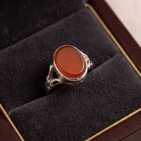 محبس • فضة ٩٢٥ • عقيق يماني