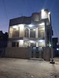 بيت للايجار 120م ركن مربع طابق واحد فقط للايجار الطابق الثاني مقفل بيه...