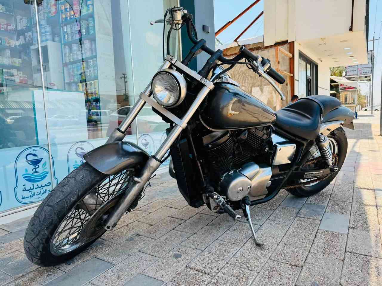 سلام عليكم 
مستعجل علبيع 
هوندا شادو سبيرت 750 cc موديل 2004
بدون اوراق مكينة وكير وكهربائيات مكفولة بيهة تلحيضات بسيطة كلش موضحة بالصور سعرهة مليونين و300 وبيهة مجال و اليجيني مارجعة مكان الدراجة بالنجف 
***********
@إشارة
