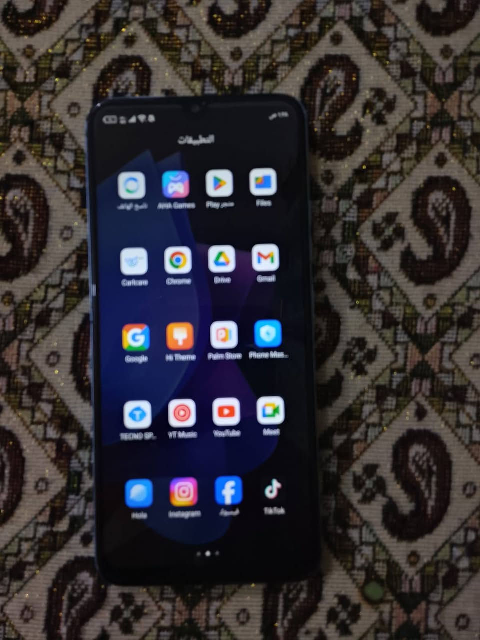 السلام عليكم
تكنو سبارك 7 
ذاكرته 64
وبطاريته 5000
ملحقاته شاحنه فقط
جهاز كله شغال على آخر حبايه 
سعره 60


**إذا كنت صاحب هذا الإعلان وتريد حذفه لأي سبب، رجاءا أرسل رسالة إلى الدعم الفني**