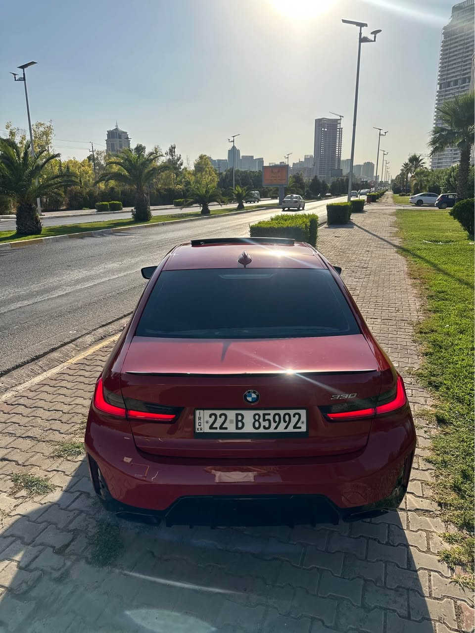 BMW 330i 🇺🇸
2022 
60mil 
Hec boyaxe nya faqat 1 BST PDR HAYA 
Da3makay bas da3amya erbag hamuy taqya 
Masafat full 
Datasho 
4 kamera 
*********** أربيل, العراق
