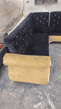 قنفات حرف L • مستعمل • حك بالجهه