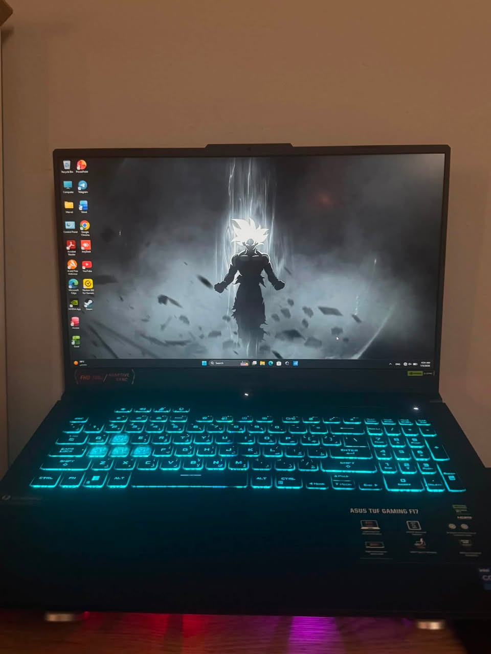 سلام عليكم لابتوب كيمنك من شركة ASUS  ASUS TUF Gaming F17 FX707VU-HX175 مستخدم 3 اسابيع فقط
عنواني:ديالى بعقوبة تحرير
رقم:***********
سعر:1,400,000 وبي محال بسيط للشراي
ASUS TUF Gaming F17 FX707VU-HX175
Specification:
CPU: Core i7-13620H
GPU: RTX 4050 6GB 140Watt
RAM: 16GB DDR5 4800MHz
Storage: 512GB SSD Gen4x4
Display: 17.3" FHD (1920 x 1080) 16:9, Value IPS-level, Anti-glare(AG) display, sRGB:62.50%, Adobe:47.34%, Refresh Rate:144Hz, G-Sync, MUX Switch + NVIDIA
Advanced Optimus
Color: Mecha Gray
OS: Windows Key Original
