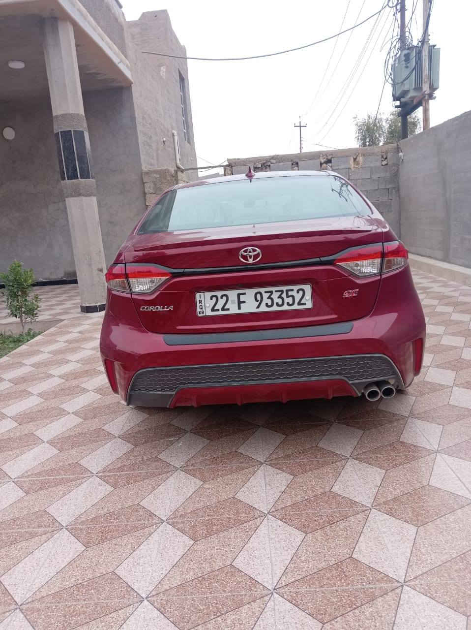 السلام عليكم كورلا 2022 وارد أمريكي ضرره باب الراكب الأمامي الايمن مرجع بارد+صبغ وشبر بارد بالبنيد لون السياره  حلو حيل ماروني SEمواصفات كامره خلفيه شاشه تحكم ستيرن رادار مانع انزلاق مانع اصطدام تثبيت سرعه نظام ايكو وسبورت هاند بريك دكمه كير اوتوماتيك وعادي 8نمره ويل18 محرك 2000 داخل السياره ابيض واسود السياره نضيفه حيل ماشيه53الف كم سبير بعده منازل بعده علا وضع الشركه مكان السياره الأنبار الرمادي سعر151وبيه مجال او مراوس ب اوبتما أو النترا ابيض خليجي 2020 رقم ***********
