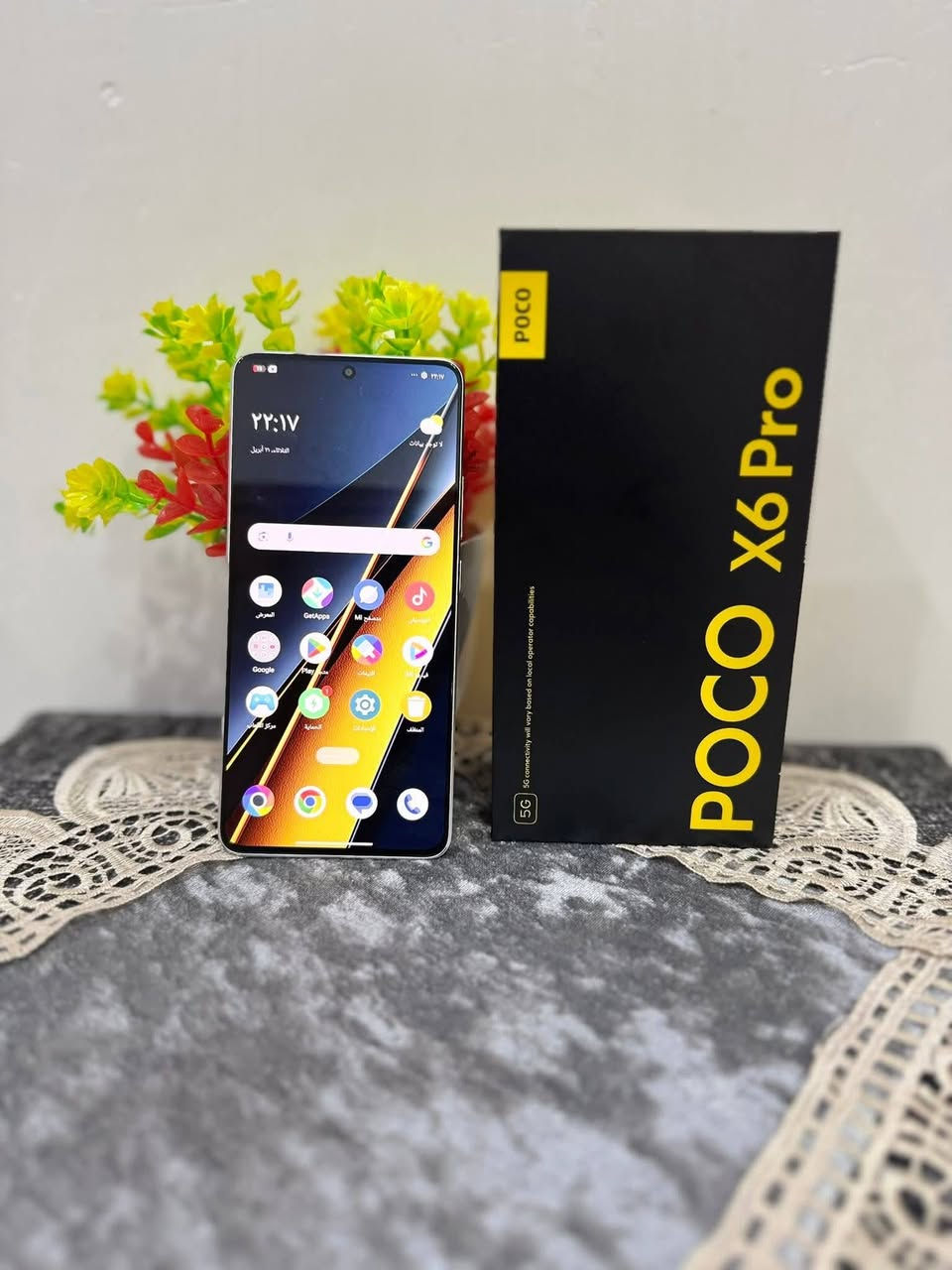 وحش الأداء Poco X6 Pro (نسخة الـ 512 جيجابايت)
السلام عليكم، للبيع هاتف Poco X6 Pro في حالة ممتازة، النسخة الأقوى والأعلى بمساحة تخزين هائلة. الجهاز غني عن التعريف ويعتبر الخيار الأول لعشاق الألعاب والأداء السريع.
⚙️ المواصفات التقنية:
المساحة الداخلية: 512 جيجابايت (نوع UFS 4.0 الأسرع عالمياً).
الذاكرة العشوائية (RAM): 12 جيجابايت + 12 جيجابايت إضافية (مجموع 24 جيجابايت) لأداء فائق السلاسة.
المعالج: Dimensity 8300-Ultra ثماني النواة بتردد يصل إلى 3.35 جيجاهرتز.
النظام: يعمل بأحدث واجهة مستقرة (WNLMIXM.3.0.6.0) مع آخر تحديث أمان (أبريل 2026).
الشاشة: AMOLED مبهرة بتردد 120Hz بدقة 1.5K.
البطارية: 5000 مللي أمبير مع شحن صاروخي 67 واط.
رقم الطراز: 2311DRK48G.
💎 حالة الجهاز:(الجهاز نضيف حيل استعمال مكتبي تجي وياه كامل ملحقاته)
💰 السعر:320 وبي مجال 

مكاني الموصل ايسر


**إذا كنت صاحب هذا الإعلان وتريد حذفه لأي سبب، رجاءا أرسل رسالة إلى الدعم الفني**