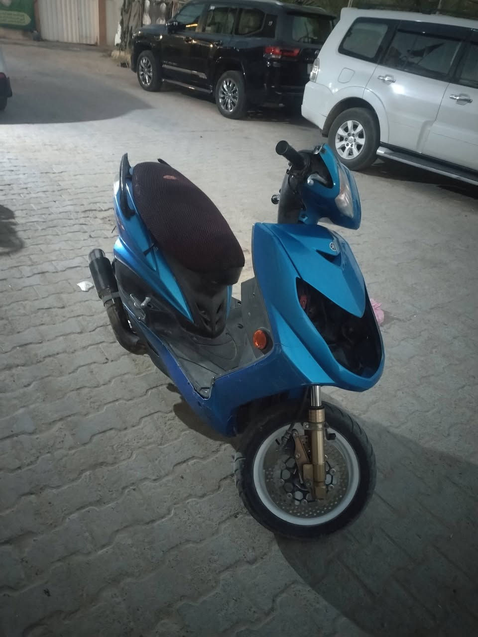 سكنس فحل نوزل مكينه 58 ونص الدراجه شلعه ومعدل بيع او مراوس 
كهربائيات كلها شغاله 

سعرها 600 وبيها مجال 

عداد كلهه شغال 

صالنصه 3 قطع 

صدر رياضي 

كلجات رياضي

سبايدر منفصلل مال تي ماكس 

دراجه مفولههه 

لايت الكدام موجود 

جاملغ الأمامي موجود 

ابيعك دراجه ماعايزه برغي الدراجه احله من الصووره شررط شلع ومعدل تشك الكاع 

المكان كوفه 

متواجد خاص


**إذا كنت صاحب هذا الإعلان وتريد حذفه لأي سبب، رجاءا أرسل رسالة إلى الدعم الفني**