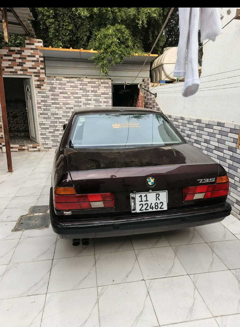 سلام عليكم بي ام موديل ١٩٩١ سياره جديده معنه كلمة وظع الشركه وكفاله عامه حداديه كهربائيات تبريد تخم تاير كير محرك كله كفاله بيع او مراوس بسياره عاليه السعر ٧٠ وبيه مجال الطيبين تليفون *********** علمن رقم السياره بغداد النكليزي
