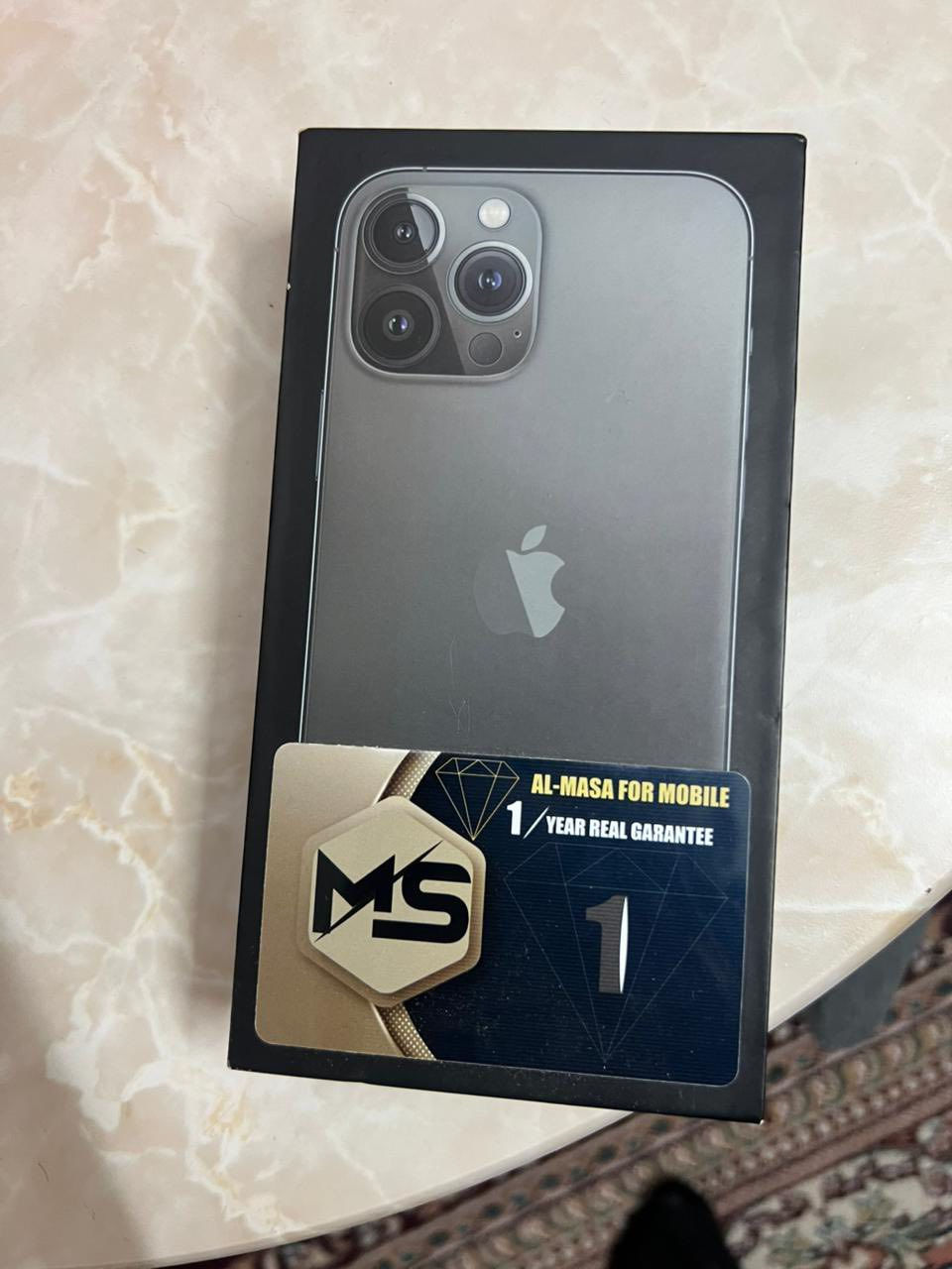 سلام عليكم ايفون 13برو ماكس ذاكره 256 
جهاز نظيف ومابي اي مشكلة وعلى فحص 
مبدل بي بطاريه وشاصي اصلي ..سعر 575 مكان بغداد الكرخ 
***********

