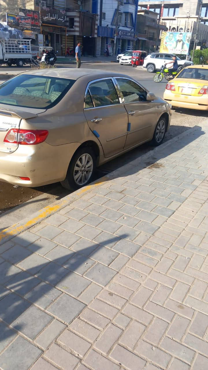 السلام عليكم كورلا 2011خليجي مصبوغه حزام بدون دواخل وحادث اثر جراد السعر105 وبيهه مجال المكان الشعب ***********
