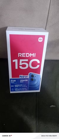 ريدمي C15 • ٢٥٦/٨ • بطارية ٦٠٠٠