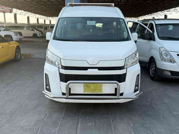 سلام عليكم للبيع هايسة ام البوز بانزين موديل 2022 رقم اربيل سياره ربع فول كير أوته ماتيك  15 نفر السياره دوشمة عام كفالة تحويل مباشر مكان بغداد رقم صاحب السياره ***********مكلف بل نشر
