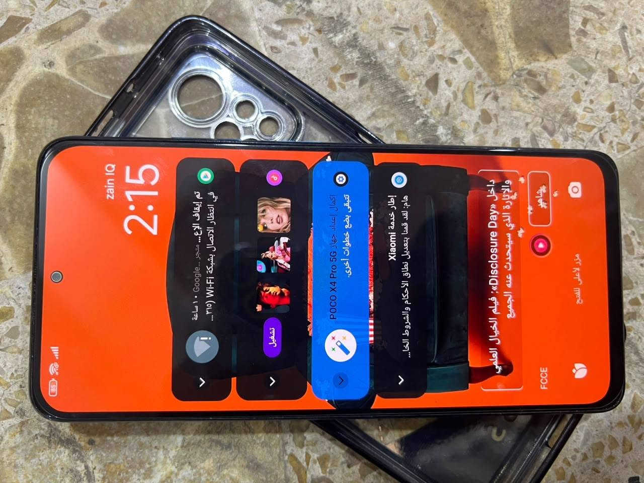 السلام عليكم
POCO X4 Pro 5G
الجهاز نضيف انضف من الصورة ذاكرة 256
بيع 200 وبي مجال او مراوس 
مكان نجف الستفسار ***********
