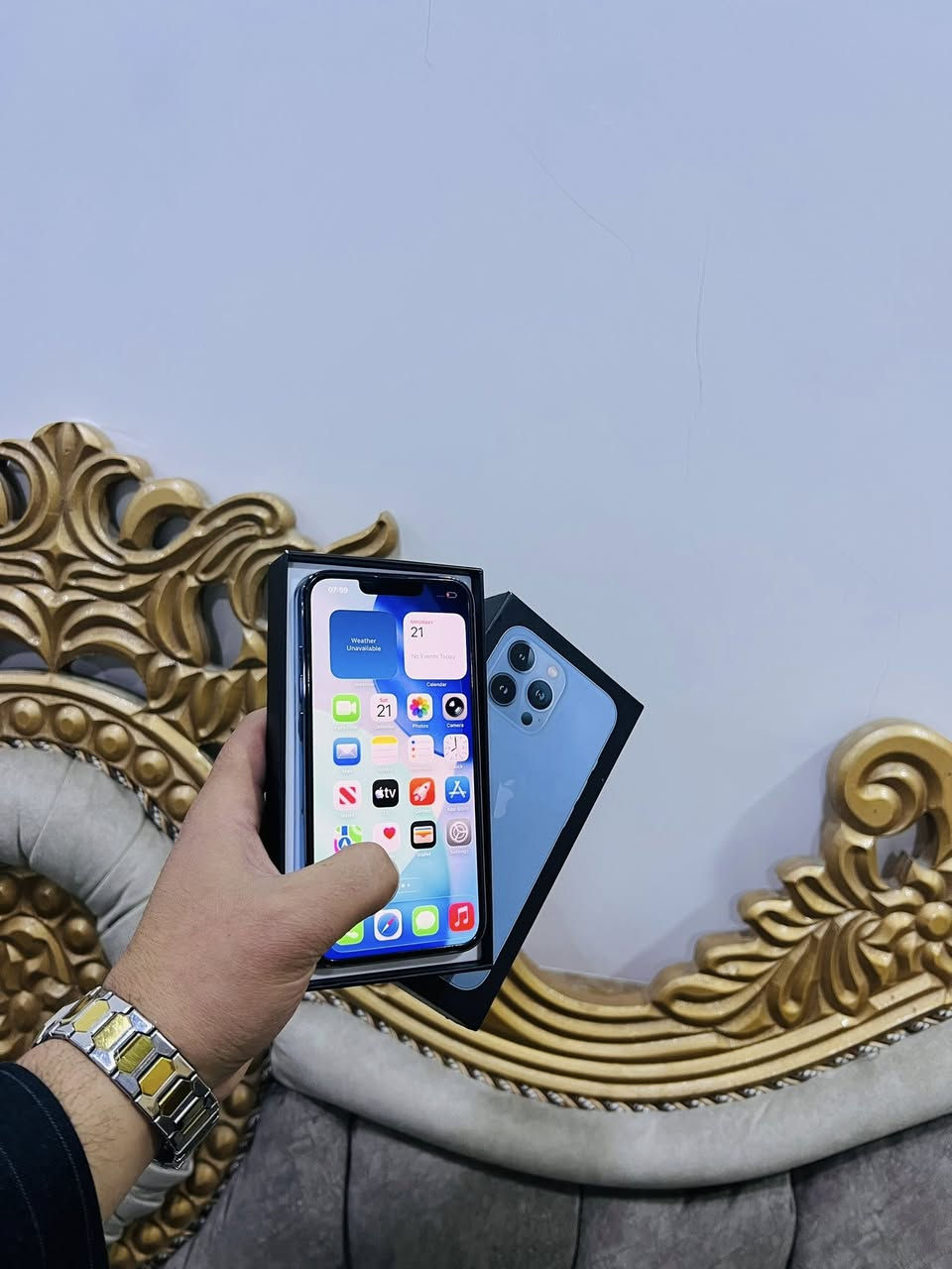 ايفون 13 برو فقط
ذاكره128
بطاريه90
((دبل سيم ))
نموذج M امريكي
نضافه 98%
الجهاز ما مفتوح 
السعر550لف

***********

***********
