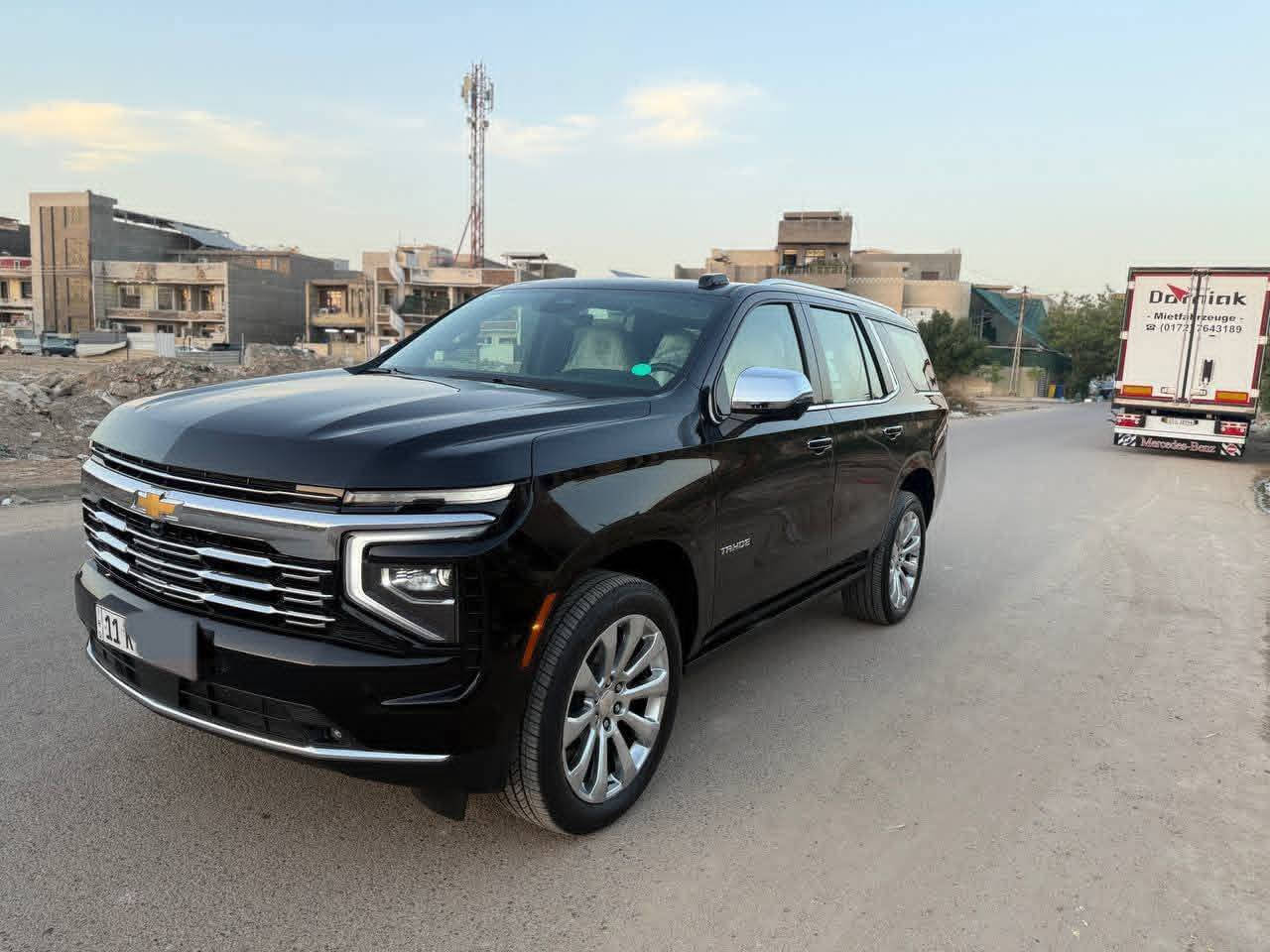 للبيع تاهو بريمير 2025 🔥
🚘 Chevrolet Tahoe Premier 2025
🎨 اللون: أسود ملكي
🛡️ مغلفة بالكامل PPF أفلام حماية نوعية ممتازة
📍وارد خليجي – فل كامل
📏 الممشى: 3000 كم فقط
✨ المواصفات: • شاشة كبيرة ونظام ملاحة
• كاميرات 360
• تبريد وتسخين مقاعد
• سقف بانوراما
• تشغيل بصمة
• نظام Bose الصوتي
• رادار + تحذير خروج مسار
• كراسي جلد فاخرة
• باب خلفي كهربائي
• ريموت تشغيل
• ويلات وكالة
✅ السيارة زيرو بحالة الوكالة
✅ مكفولة بالكامل
✅ استعمال خفيف جداً ونظافة تامة
💰 السعر: 75 مليون دينار عراقي
للاستفسار والاتصال ع رقم
‏‪0773 538 4589‬‏
‏‪

