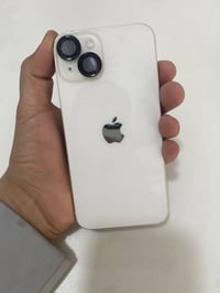 آيفون 14 عادي لون ونضافة كما موضح بل صورة مبدل بطارية مال وكالة اصلية ...