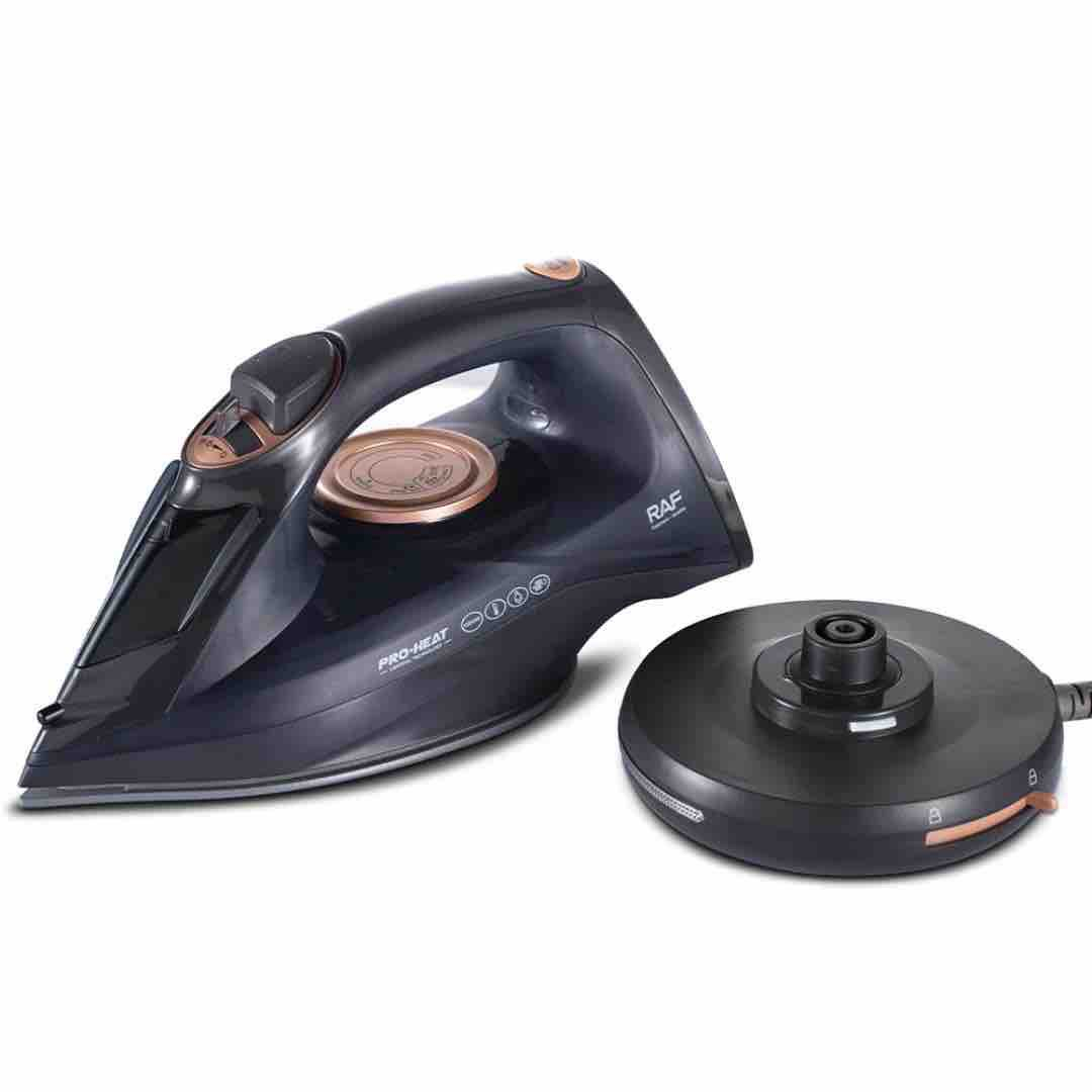 مكوى حراري لاسلكي من راف
✨ مكواة لاسلكية متطورة&hellip; كي أسرع بدون فوضى! استمتع بحرية الحركة مع تصميم لاسلكي بالكامل وقاعدة شحن ثابتة. رأس دقيق يوصلّك لأصعب الزوايا مثل الياقات والأكمام، مع قاعدة سيراميك تنزلق بسهولة بدون أي التصاق. 💨 بخار عمودي قوي للملابس والستائر 🧼 وظيفة تنظيف ذاتي لإطالة عمر الجهاز 💧 خزان 220ml 🔥 قوة 2200 واط &ndash; تسخين خلال 30 ثانية فقط 🌫️ 3 مستويات بخار + منظم حرارة لكل أنواع الأقمشة 🚫 نظام مانع للتنقيط لضمان كي 
نظيف بدون تسرب جاهزة تخلي ملابسك مرتبة خلال دقائق! 💙

السعر ب التعليق الاول 👇🏻


**إذا كنت صاحب هذا الإعلان وتريد حذفه لأي سبب، رجاءا أرسل رسالة إلى الدعم الفني**