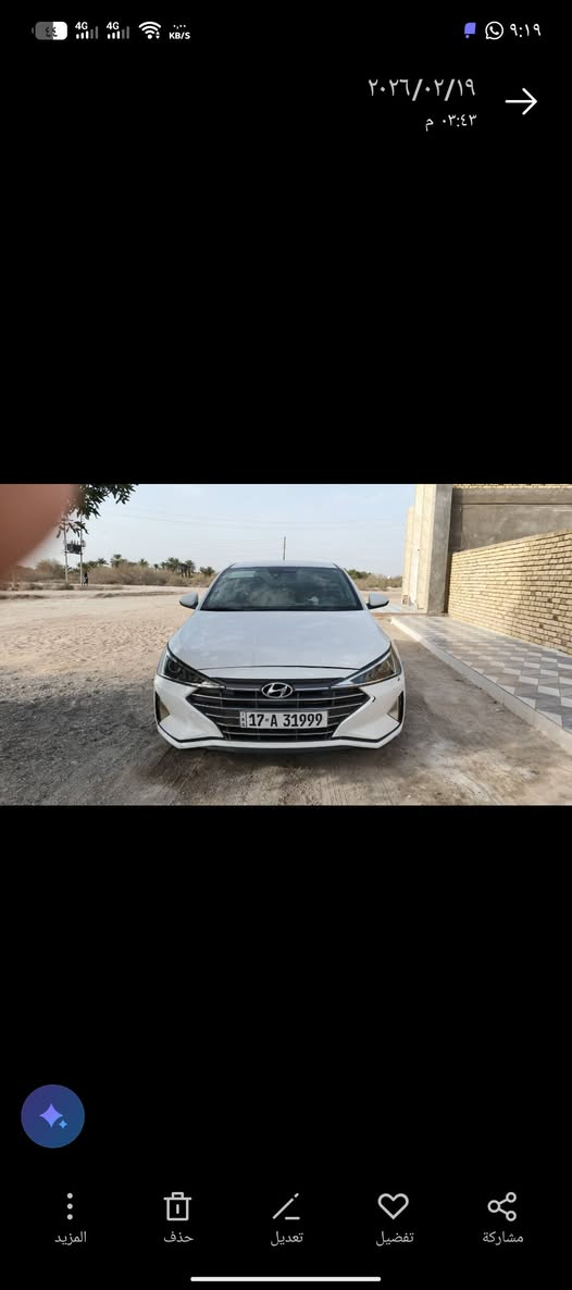 النترا 19 حره بسمي بيها جاملغ مبدل فقط سياره نضيفه كير  at مكانها ناصريه سعرها 130 بيها مجال رقم ***********
