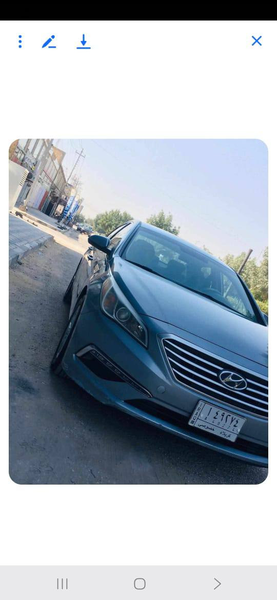 🚗 للبيع سوناتا 2015
🔹 اللون: فيلي
🔹 الحالة العامة: جيدة
📌 تفاصيل السيارة:
حادث سابق (جام لغ + بنيد شاصي)
نقاط حالوب خفيفة جدًا (غير واضحة، لكن نذكرها للأمانة)
السنوية: ساقطة
يوجد بارد خفيف قرب باب البنزين
⚙️ المواصفات والمميزات:
تبريد ثلج ❄️
محرك وكير مكفولات
تايرات تخم + تاير جديد
بطارية جديدة 🔋
تحكم بالستيرن
شاشة
كاميرا خلفية 🎥
💰 السعر: 112 مع مجال
📞 للتواصل: *********** النجف, العراق
