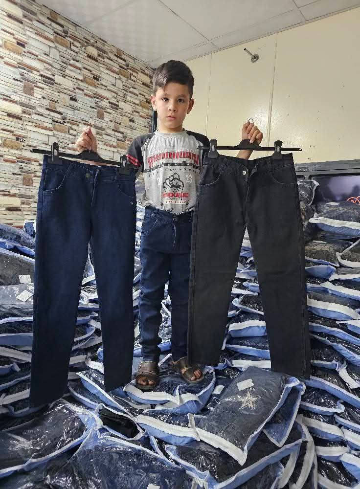 عرض تصفية مصنع
بنطال جنز ولادي تركي 
مقاس 3...12 سنة
العدد 4000  قطعة
تركيا_ غازي عنتاب
00905550005137


**إذا كنت صاحب هذا الإعلان وتريد حذفه لأي سبب، رجاءا أرسل رسالة إلى الدعم الفني**