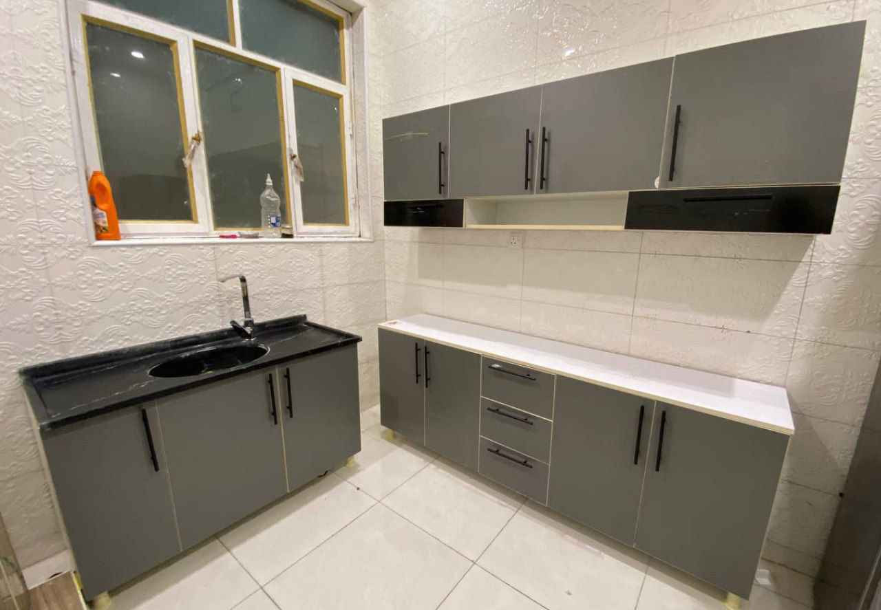 متألقين بكل مكان 😊

✨خشب تركي mdf..
....
القياس مترين ارضي مع جرارات 
ملحق مترين 
سنك متر و20 مرمر بغداد, العراق


**إذا كنت صاحب هذا الإعلان وتريد حذفه لأي سبب، رجاءا أرسل رسالة إلى الدعم الفني**