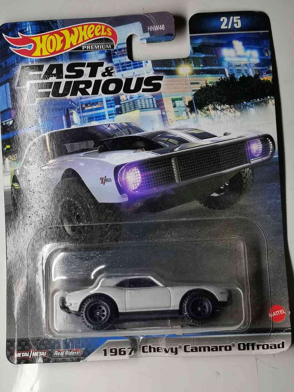 متوفر من فلم Fast and Furious7

سيارة رومن Chevy Camaro Offroad

سيارة دوم  Dodge Charger

حجم 1:64
إنتاج شركة Hotweels Premuom
للتواصل واتساب ***********
